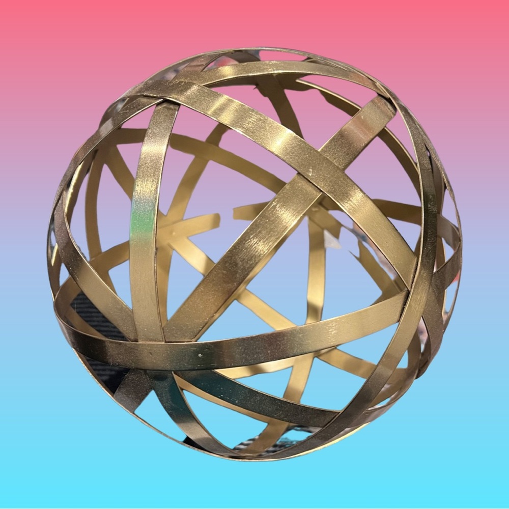 THRESHOLD BRASS DECORATIVE ORB